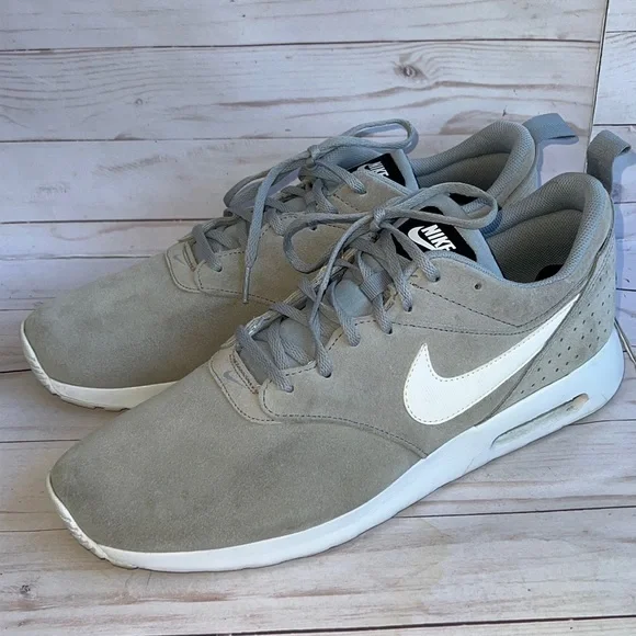 Nike Shoes Nike Air Max Tavas Grey Suede Size 3 Great